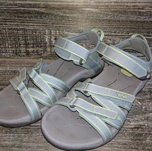 Teva Tirra Sport Waterproof Sandals Size 7 4266